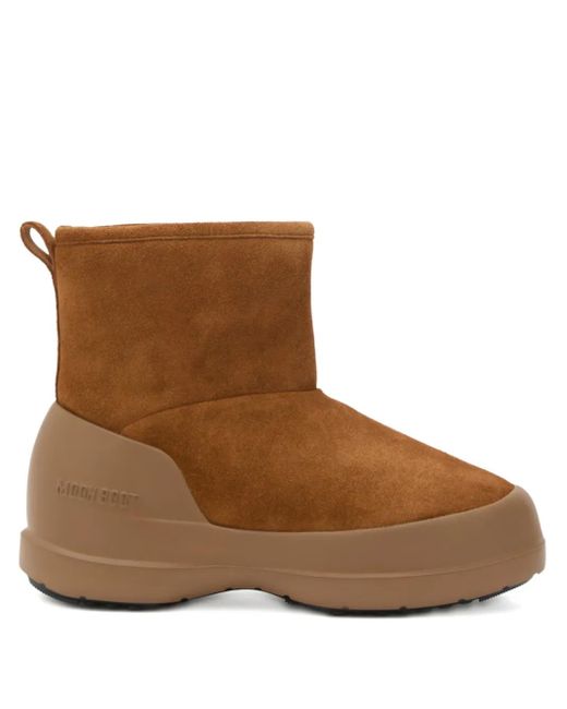 Moon Boot Brown Mezzaluna Regenstiefel