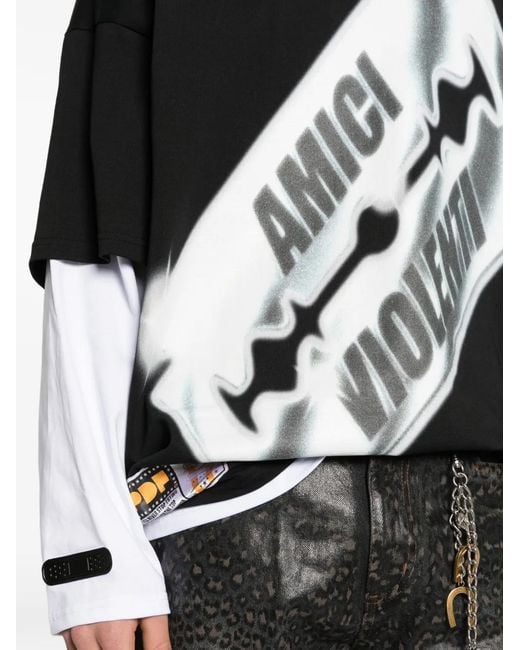 PDF Black Blade Graphic Sweatshirt for men