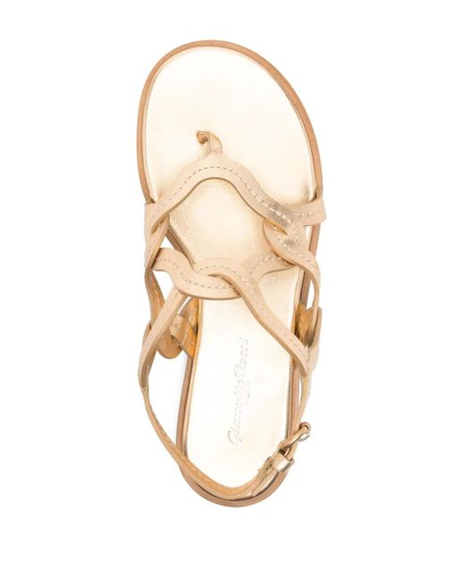 Gianvito Rossi Natural Leather Sandals