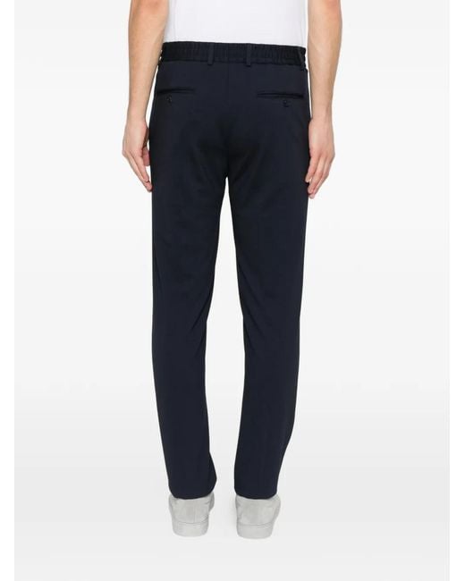Karl Lagerfeld Black Pace Drawstring Trousers for men