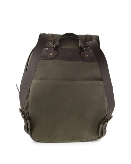 Filson Gray Large Rugged Twill Backpack for men