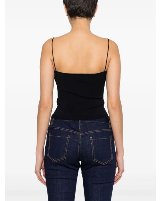 DSquared² Cropped Top in het Black