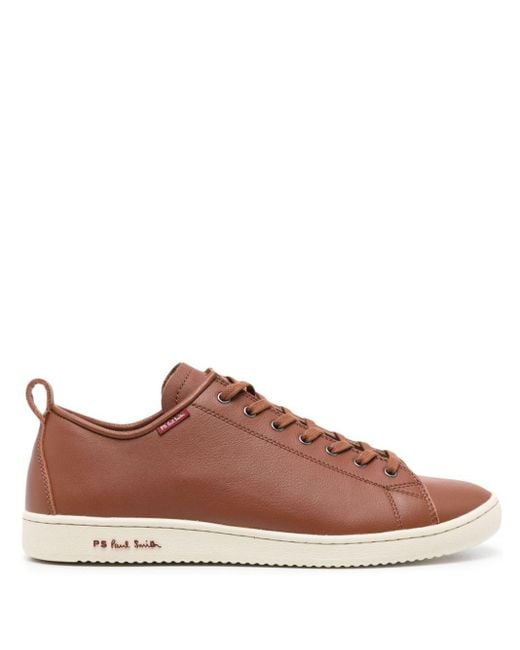 PS by Paul Smith Brown Miyata Low-top Sneakers for men