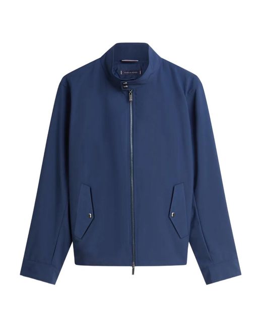 Tommy Hilfiger Blue Zipped Jacket for men