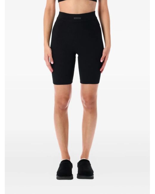 Fear Of God Blue Ribbed Biker Shorts