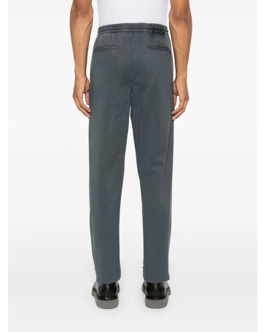 Kiton Blue Up1Lac Trousers for men