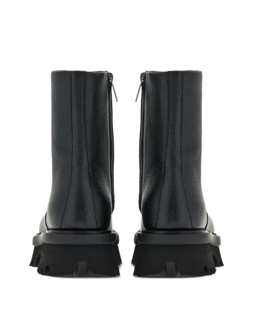 Ferragamo Black Flat Shoes