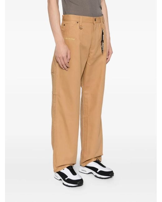 Mastermind Japan Natural X Dickies Graphic-Print Trousers for men