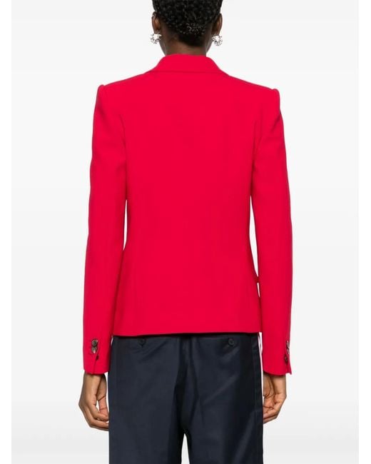 Blazer Con Placa Del Logo DSquared² de color Red