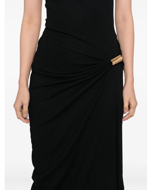 Robe À Ourlet Asymétrique Loewe en coloris Black