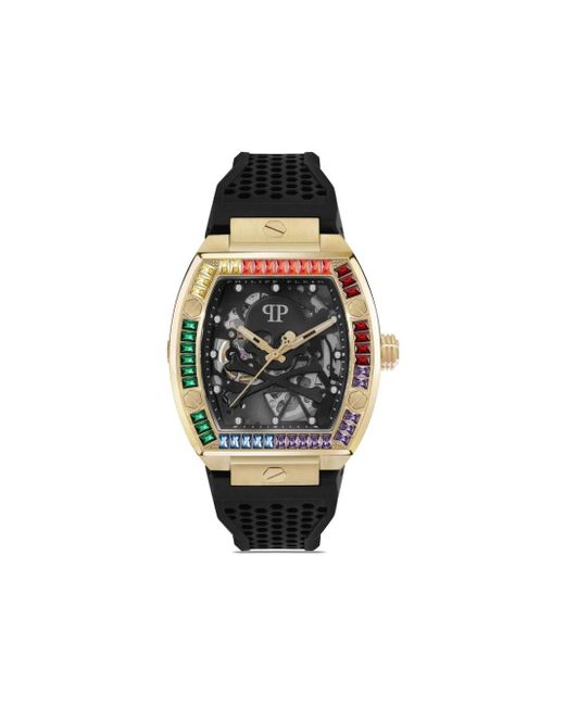 Reloj The $keleton de 44 mm Philipp Plein de hombre de color Black