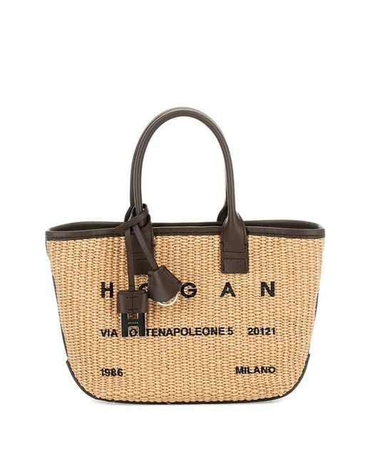 Hogan Natural Bags Raffia