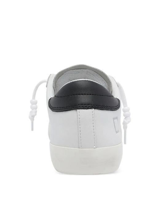 Date White Hill Leather Sneakers