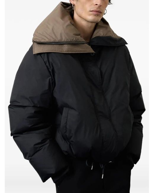 Entire studios Black Kelly Collared Jacket