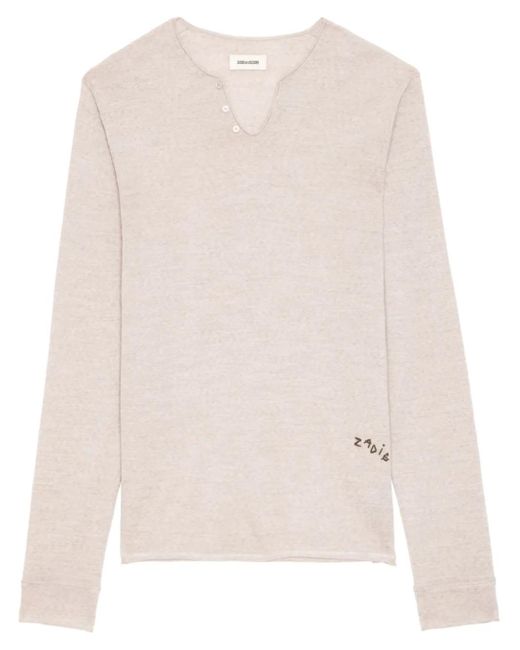 Zadig & Voltaire Monastir Pullover in Pink für Herren