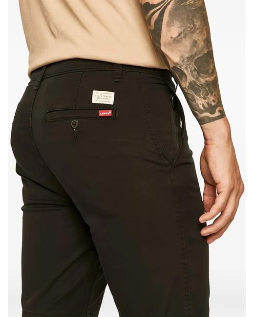Levi's Black Short À Fermetures Zippées for men