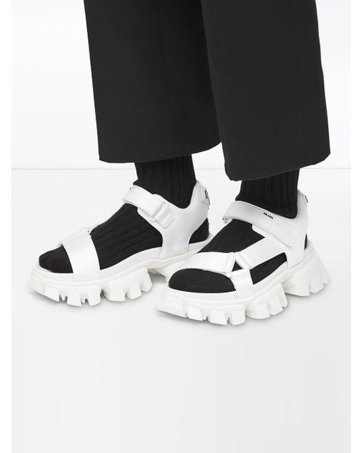 prada cloudbust thunder white and grey