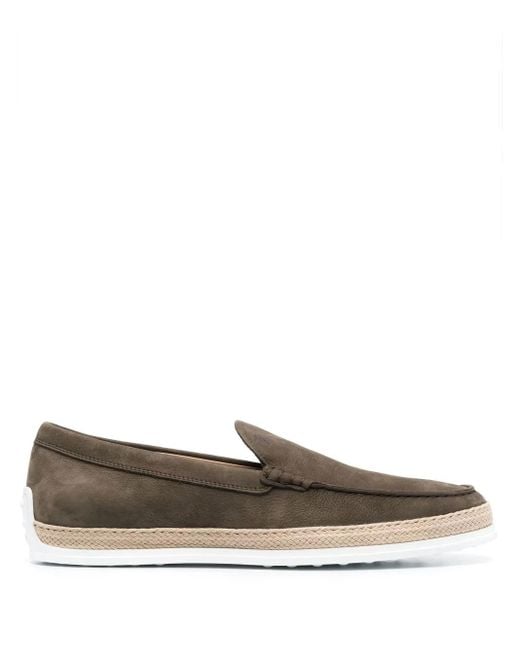 Tod's Gray Slip-on Style Loafers for men