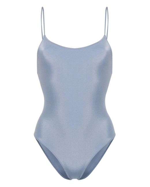 Lido Blue Trentasei Stretch-design Swimsuit