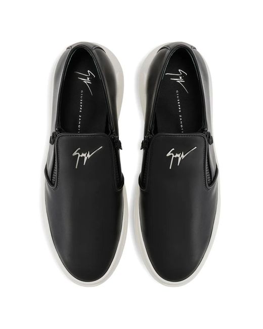 Giuseppe Zanotti Black Conley Sneakers for men