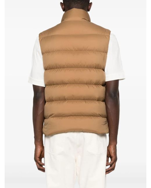 Chaleco Tibb Acolchado Moncler de hombre de color Brown