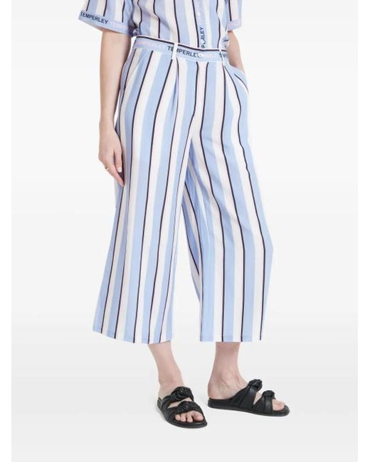 Temperley London Dominque パンツ Blue
