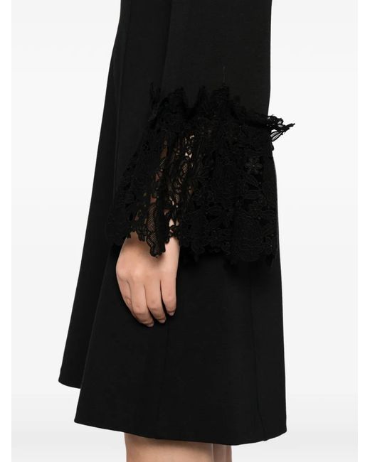Saiid Kobeisy Black Lace Short Dress