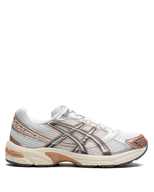 Asics White Gel-1130 Pure Silver Sneakers
