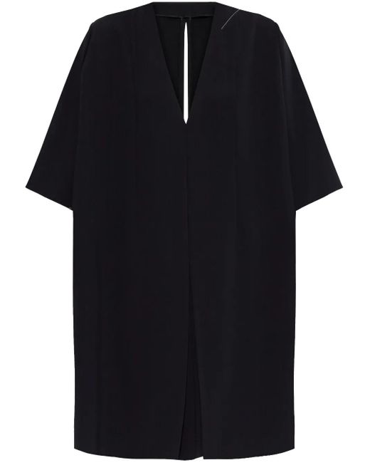 MM6 by Maison Margiela Black Shift Mini Dress