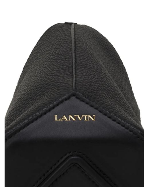 Bandolera con apliques Lanvin de color Black