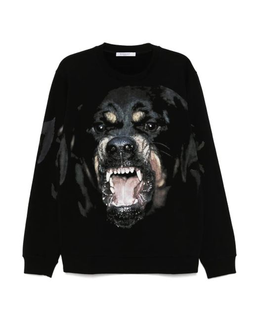メンズ Givenchy グラフィック スウェットシャツ Black