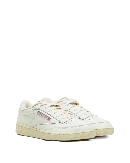Reebok White Club C 85 Vintage Sneakers for men
