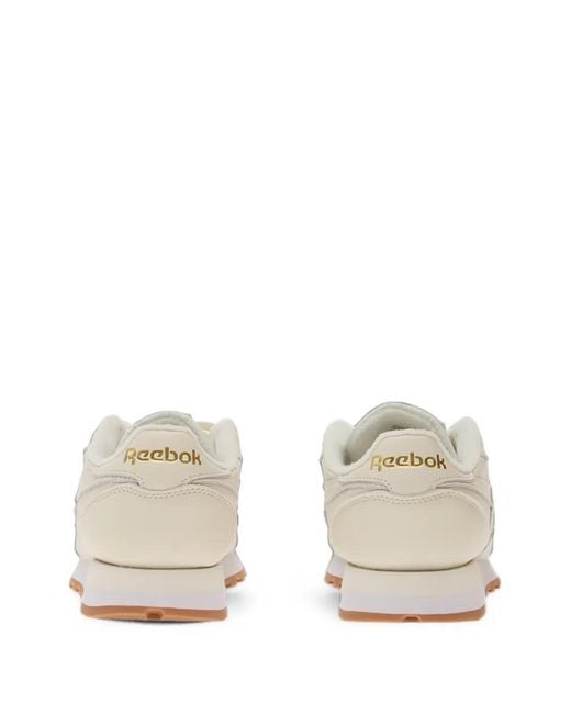 Reebok White Classic Leather Sneakers