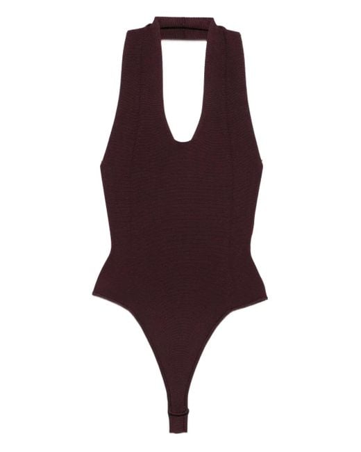 Khaite Brown Body Mit Neckholder