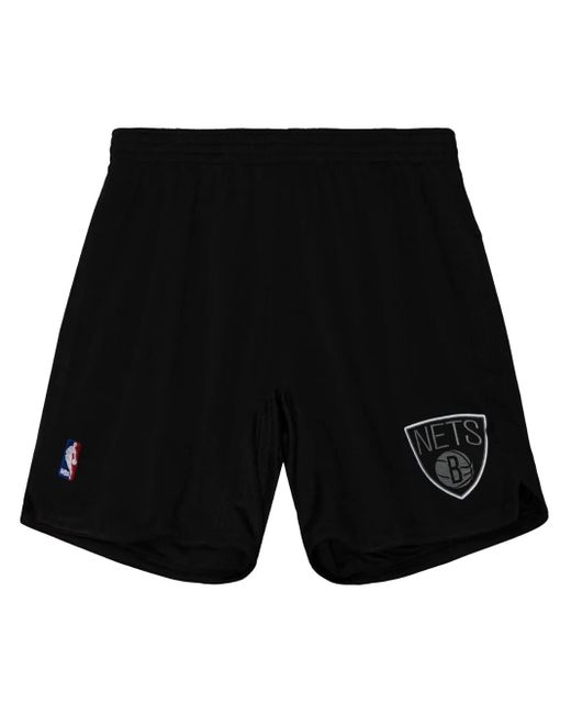 Mitchell & Ness Black "Nba New Jersey Nets 2012" Christmas Day Basketball Shorts for men