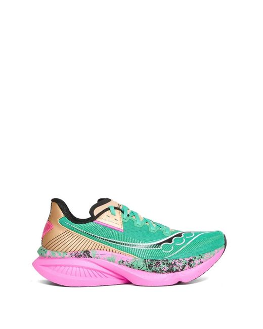 Saucony Green Endorphin Azura Sneakers for men