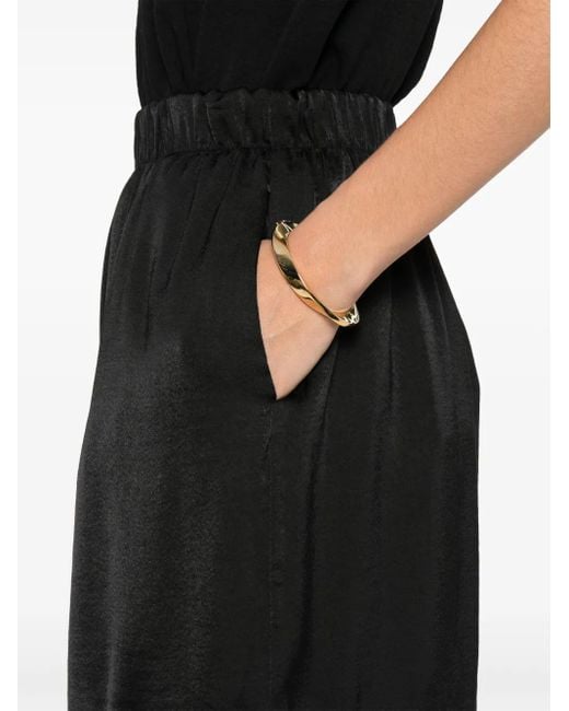 Bermudas con acabado satinado MOUTAKI de color Black