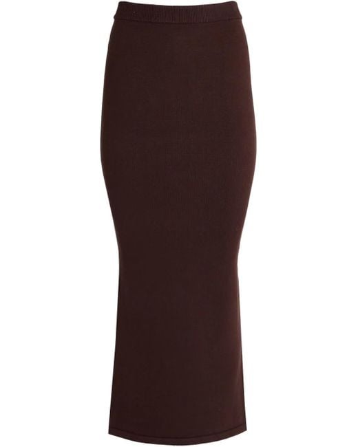 SER.O.YA Brown Java Maxi Skirt
