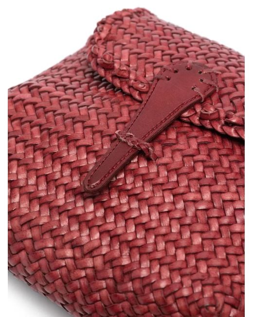 Borsa A Tracolla City Mini di Dragon Diffusion in Red