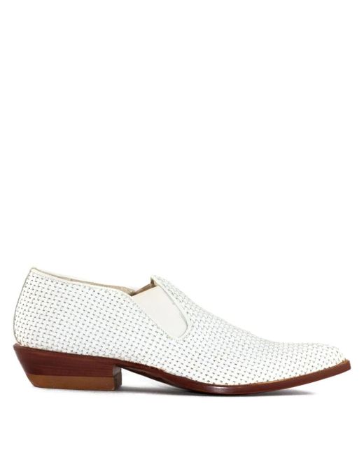 Sonora Boots レザースリッポンブーツ White
