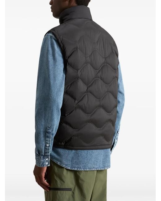 Chaleco Acolchado Woolrich de hombre de color Black