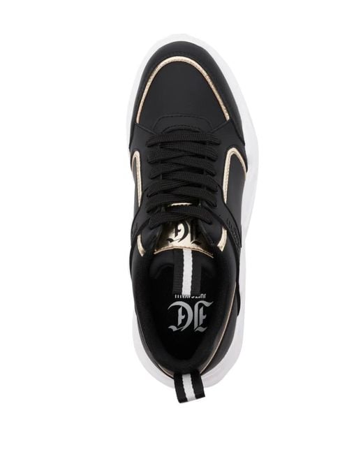 Just Cavalli Black 60Mm Lace-Up Sneakers