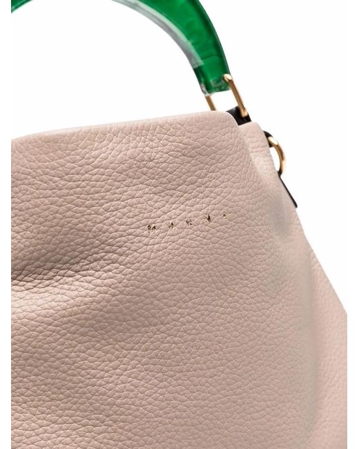 Marni Multicolor Small Venice Leather Tote Bag