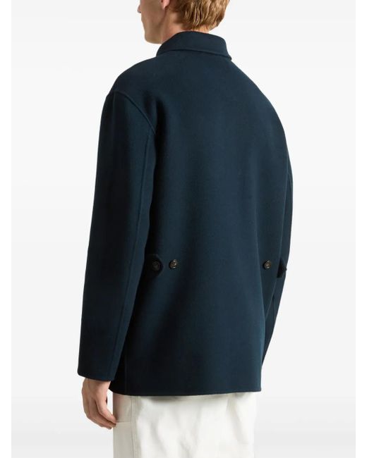 Blazer Con Doble Botonadura Woolrich de hombre de color Blue