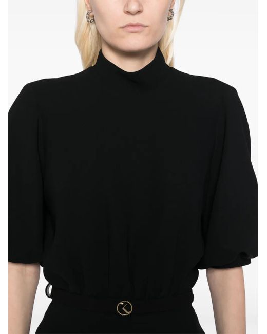 Saiid Kobeisy Mini-Jurk in het Black
