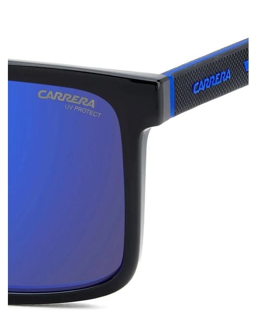 Carrera Blue Rectangle-Frame Sunglasses for men