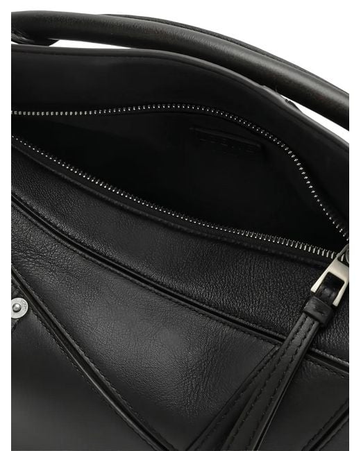 Clutch Con Manico di Loewe in Black