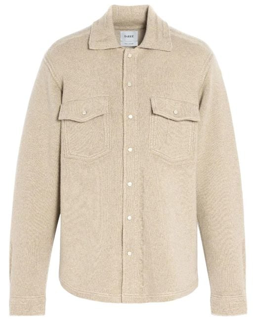 Barrie Natural Denim Overshirt for men