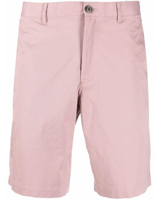 Michael Kors Schmale Chino-Shorts in Pink für Herren