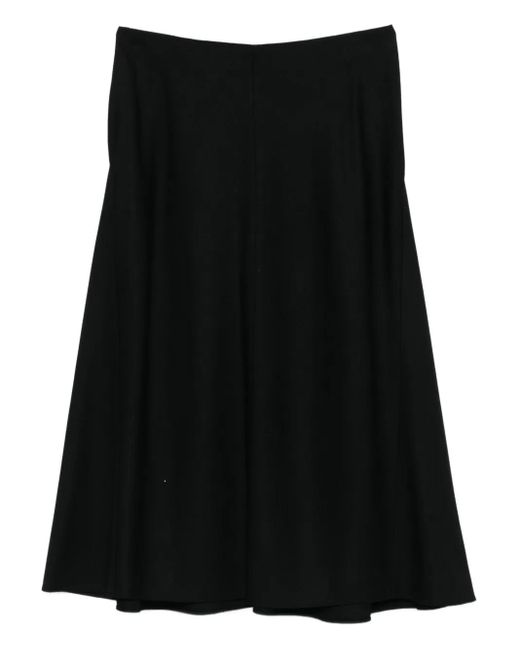 Vince Black A-Line Skirt